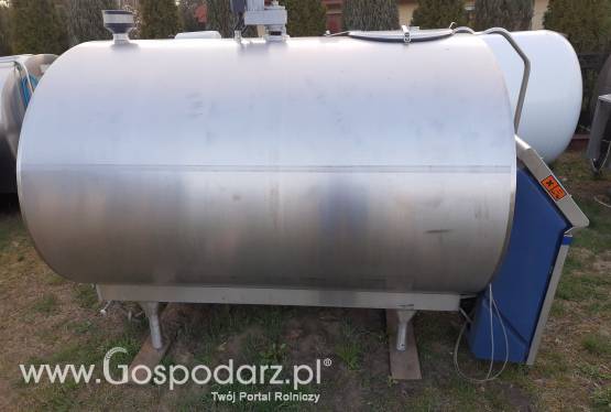 Zbiornik na mleko o pojemności 3000l