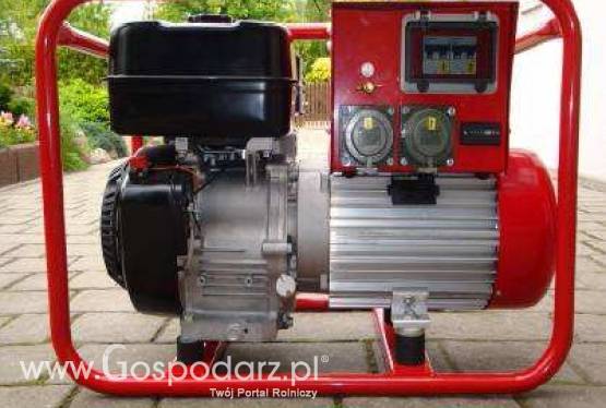 Agregat prądotwórczy Endress ESE 404 SG - agregat przeznaczony dla strażaków moc 4400W, agregat prądotwórczy dla straży pożarnej, prądnica DUPLEX