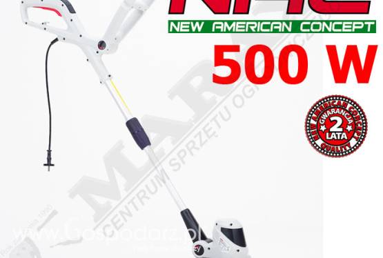 Podkaszarka elektryczna NAC SF7A201 moc 0,5kW, szer. cięcia: 30,0cm