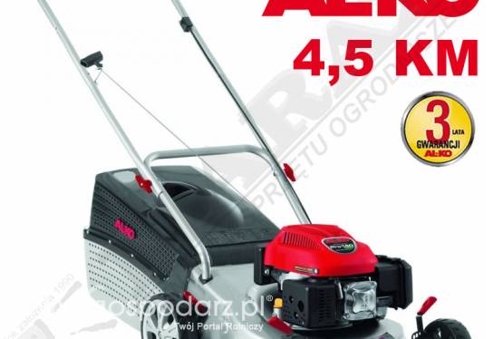 Kosiarka spalinowa ALKO Silver 42 B-A Comfort 3w1moc 4,5 KM, szer. cięcia: 42.0cm, kosz, mielenie, OHV AL-KO Pro 140 QSS
