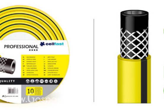 Wąż ogrodowy CELLFAST PROFESSIONAL 3/4cala długość: 25m, NIE SKRĘCAJĄCY SIĘ !!!