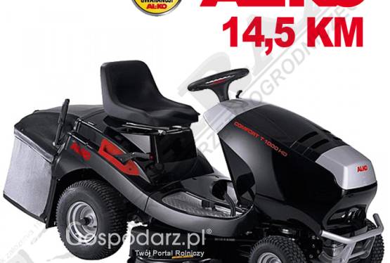 Kosiarka traktorek ALKO Comfort T1000 HDmoc 14,5 KM, szer. koszenia: 102 cm, z koszem, B&S IC 4145,