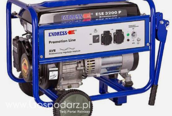 Agregat prądotwórczy Endress ESE 3200 P moc 2800W, agregat prądotwórczy, prądnica spalinowa, generator prądu + AVR