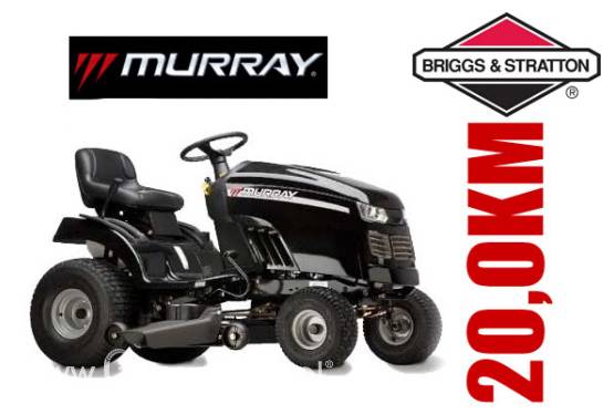 Kosiarka traktorek MURRAY EMT 20460H moc 20.0KM, szer. robocza: 117.0cm, HYDROSTAT + DWU CYLINDROWY SILNIK !!!