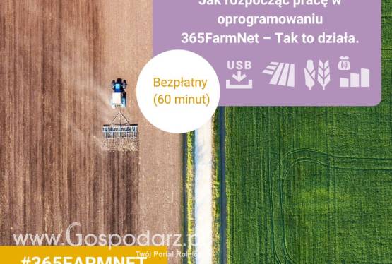 Bezpłatne szkolenie online 365FarmNet oprogramowanie dla rolników