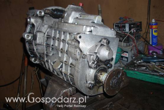 Ciągnik leśny IFA - DFU  -skrzynia biegów