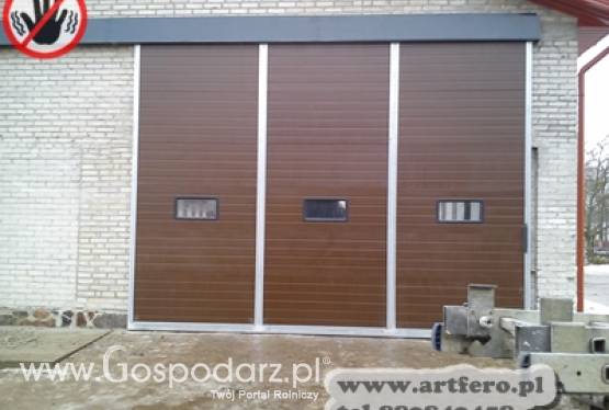 drzwi przesuwne inwentarskie do obór ,hal udojowych