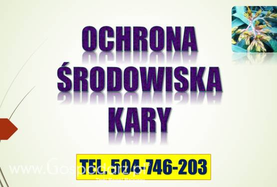 Odwołanie od kary - ochrona środowiska