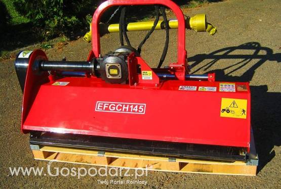 PZRESUWNA HYDRAULICZNIE KOSIARKA BIJAKOWA ZAWIESZANA NA TYLNYM TUZ: szerokość robocza 145cm