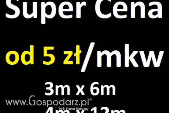 Plandeka rolnicza o różnych wymiarach 6x3 6x12 9x12 i INNE Plandeki rolnicze