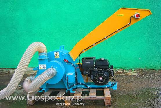 MŁYN BIJAKOWY z wbudowanym  własnym odciągiem.Wydajność 300-800 kg/h , silnik 15 KM