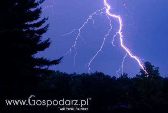 Meteorolodzy zapowiadają silne burze na początku weekendu