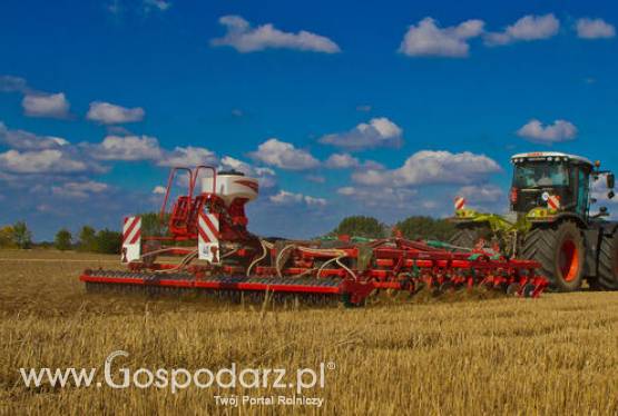 Siewnik do poplonów Kverneland a-drill