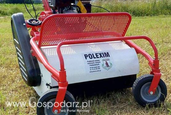 SAMOBIEŻNA KOSIARKA BIJAKOWA NAPĘDZANA SILNIKIEM SPALINOWYM 8KM, SZEROKOŚĆ ROBOCZA 60CM. SKRZYNIA BIEGóW