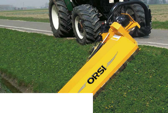 Mulczery boczne ORSI Prestige Off-Set Frontal