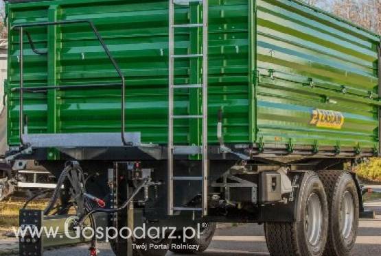 Przyczepa rolnicza ZASŁAW D-762-12K tandem