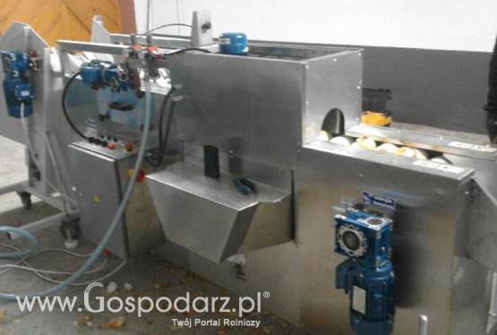 MASZYNA DO OBIERANIA CEBULI