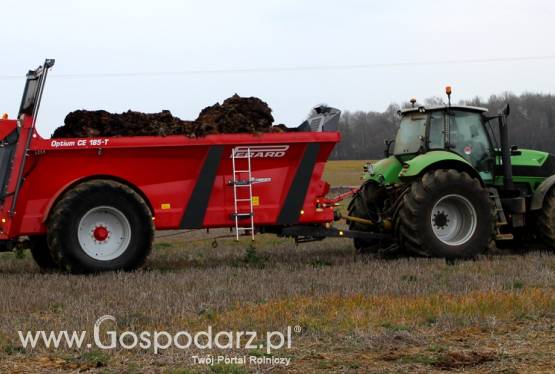 Optium seria T- Skrzynia wąska z platformą roztrząsającą