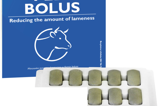 Bolus dla krów mlecznych i jałówek poprawiający stan zdrowotny racic - PEDI bolus
