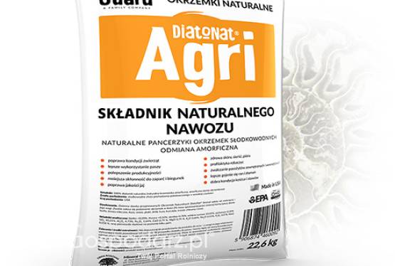 Ziemia okrzemkowa dla rolnictwa, sadownictwa, ogrodnictwa - naturalny nawóz, składnik nawozu, utrzymanie wilgoci, repelent