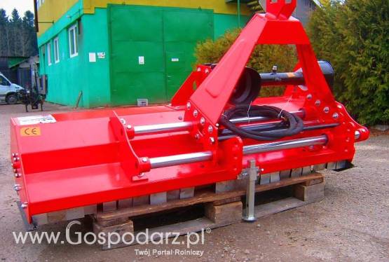 PRZESUWNA HYDRAULICZNIE KOSIARKA  BIJAKOWA: szerokość robocza 165cm uzbrojenie : bijak łopatka 800g