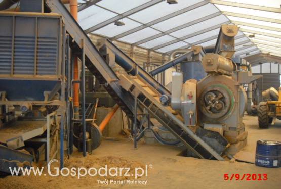 Sprzedaż i montaż linii do produkcji pelletu z różnych materiałów