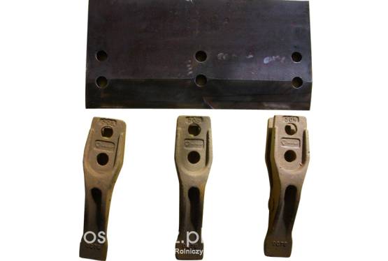 Zęby  Noże utwardzane do lyżki do łyżek do ładowarki do tura