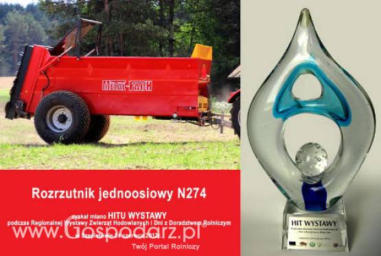 Wydajny rozrzutnik hitem wystawy