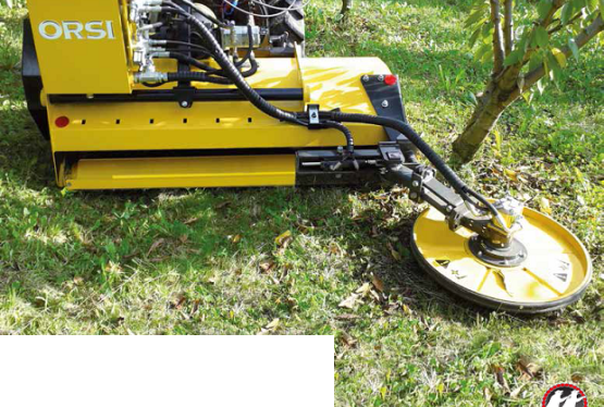 Mulczery międzyrzędowe ORSI FLAIL L