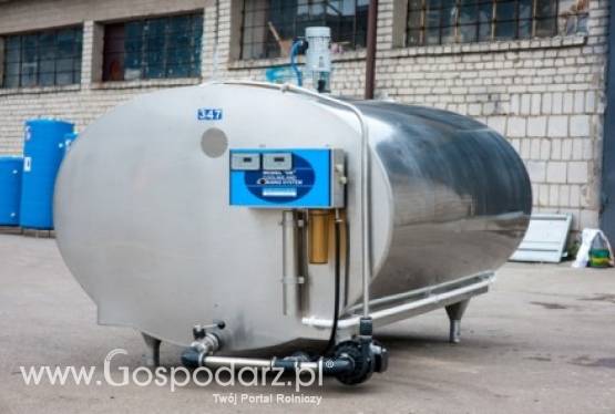 Zbiornik schładzalnik mleka. Nowy odzysk Ciepła