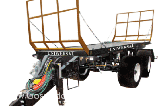 Przyczepa do słomy i siana