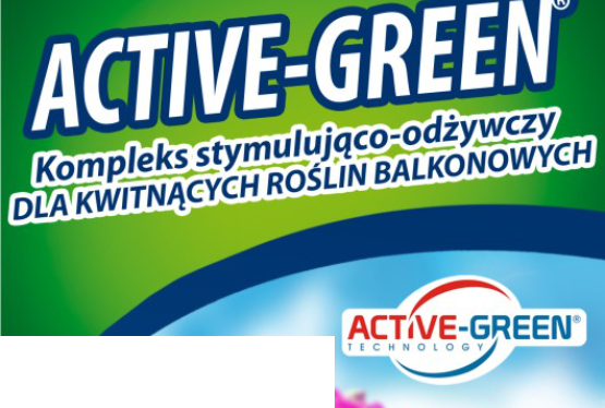 ACTIVE-GREEN® W Formie Krystalicznej dla Kwitnących Roślin balkonowych