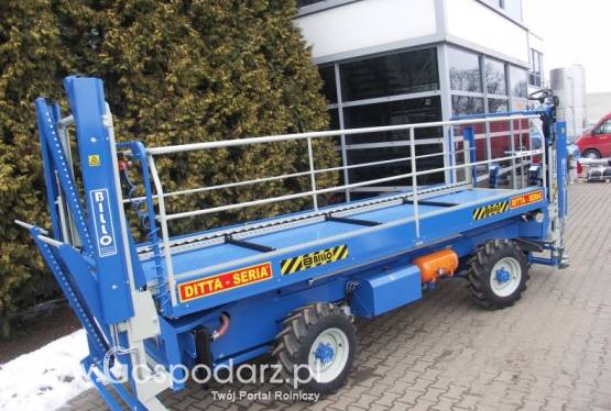 Samojezdna platforma sadownicza