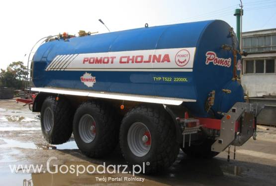 Wóz asenizacyjny typ T522 - pojemność 22000 litrów