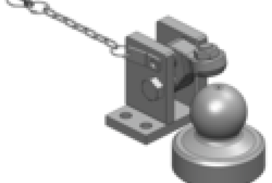 Komponenty i specjalne wykonania Kula do wspawania K80 Scharmueller