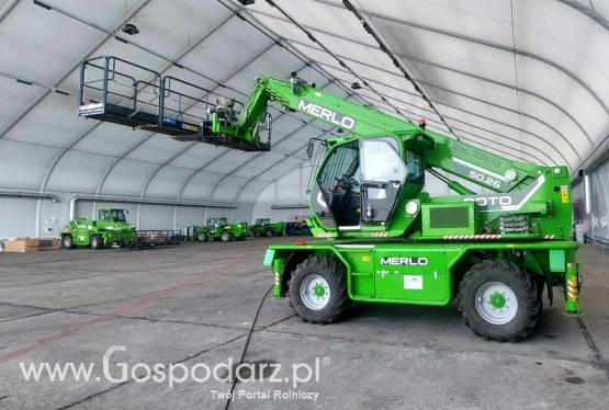 Ładowarka teleskopowa MERLO wynajem, serwis, sprzedaż ładowarek teleskopowych