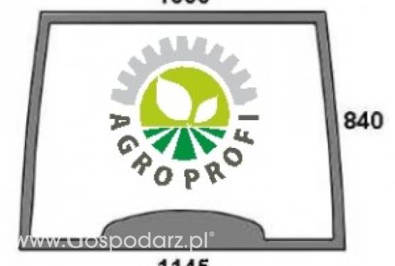 NEW HOLLAND / CASE - szyba przednia