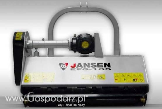 KOSIARKA BIJAKOWA: szerokość robocza 105 cm, bijak łopatka 400g