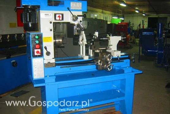 Maszyna wieloczynnościowa: wiertarka+tokarka+frezarka+gwinciarka w jednym