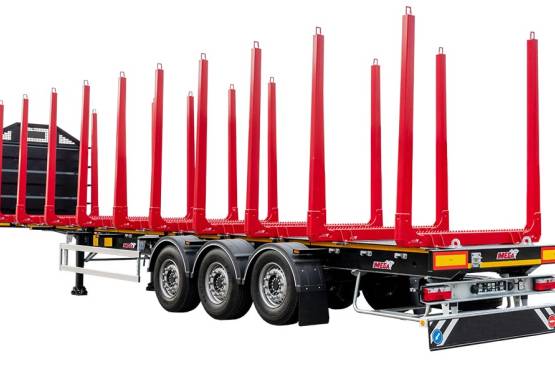 Naczepa do transportu drewna