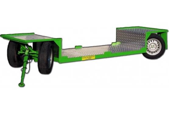 Wózki sadownicze z osiami sztywnymi