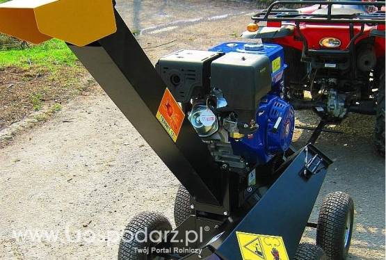 Rębak do gałęzi TERMIT 13ES, model 3 nożowy silnik 13KM + zaczep do quada ATV