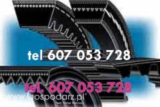 pasy do kombajnów Claas, Volvo i innch wszystkie rozmiary