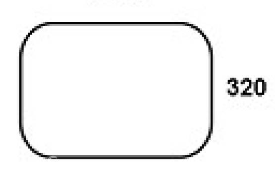 ZETOR - szyba tylna dolna przezroczysta. Seria: UR 1.