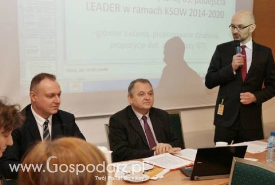 Pierwsze spotkanie Grupy ds. podejścia Leader