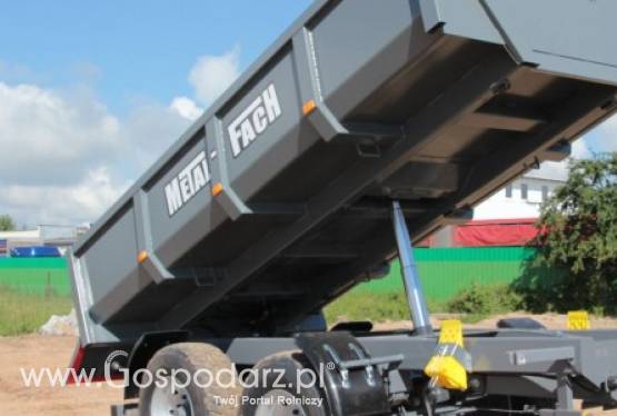 Przyczepa budowlana skorupowa T952 – 14t