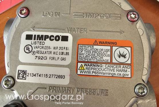 Parownik reduktor gazu LPG Linde oryginał