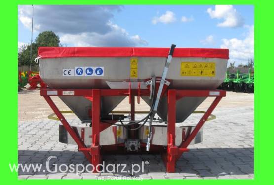 SUPER TWARDY NOWY Rozsiewacz nawozu Chromo-Niklowy