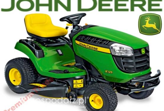 DEALER John Deere Kosiarka SAMOJEZDNA X125 to 3w1