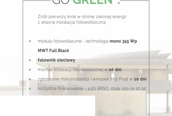 Go GREEN.